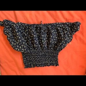 John galt floral crop top.